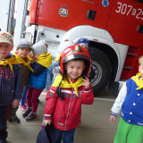 Wycieczka do Komendy Straży Pożarnej, kwiecień 2015