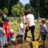 Robimy tlen-drzewa dla Krakowa, zajęcia edukacyjne