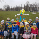 Powitanie wiosny, spacer z marzanną